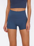 Millennia High Waist Active Shorts Dark Blue - Fashorio