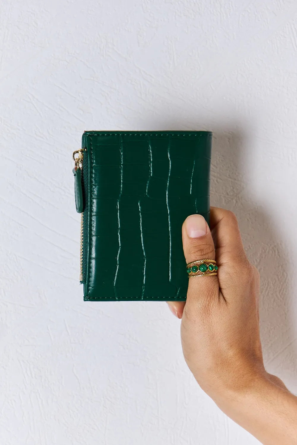 David Jones Texture PU Leather Mini Wallet - Fashorio