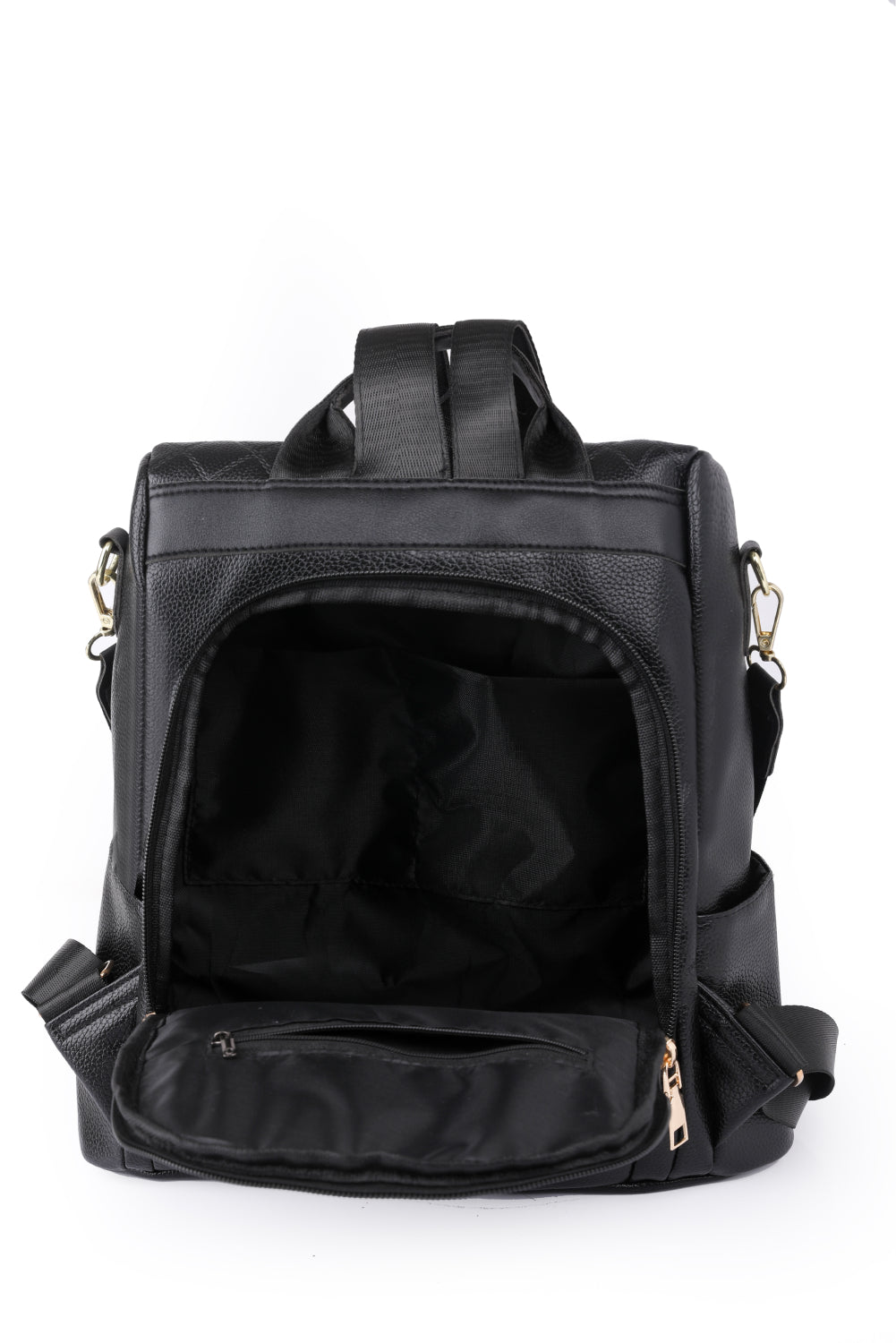 Pum-Pum Zipper Backpack - Fashorio