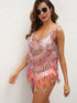 Crochet Fringe Beach Cover Up - Fashorio