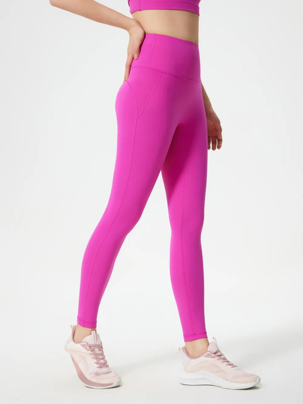 Millennia Wide Waistband Active Leggings - Fashorio