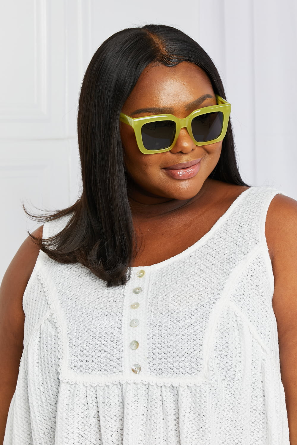 Square TAC Polarization Lens Sunglasses - Fashorio