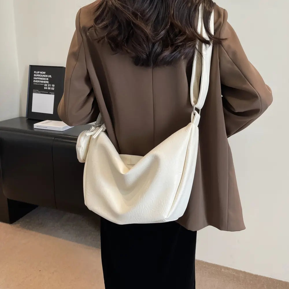 PU Leather Crossbody Bag with Small Purse - Fashorio