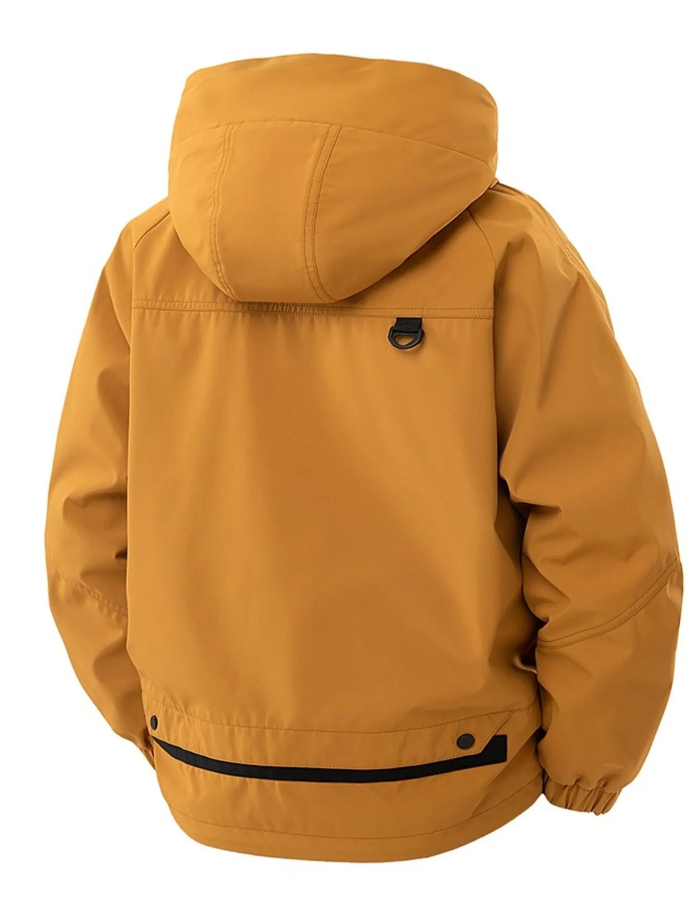 Men's Full Size Zip Up Long Sleeve Hooded Jacket Plus Size - Fashorio