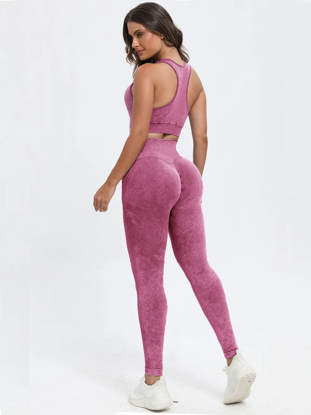 Scoop Neck Wide Strap Top and Pants Active Set - Fashorio