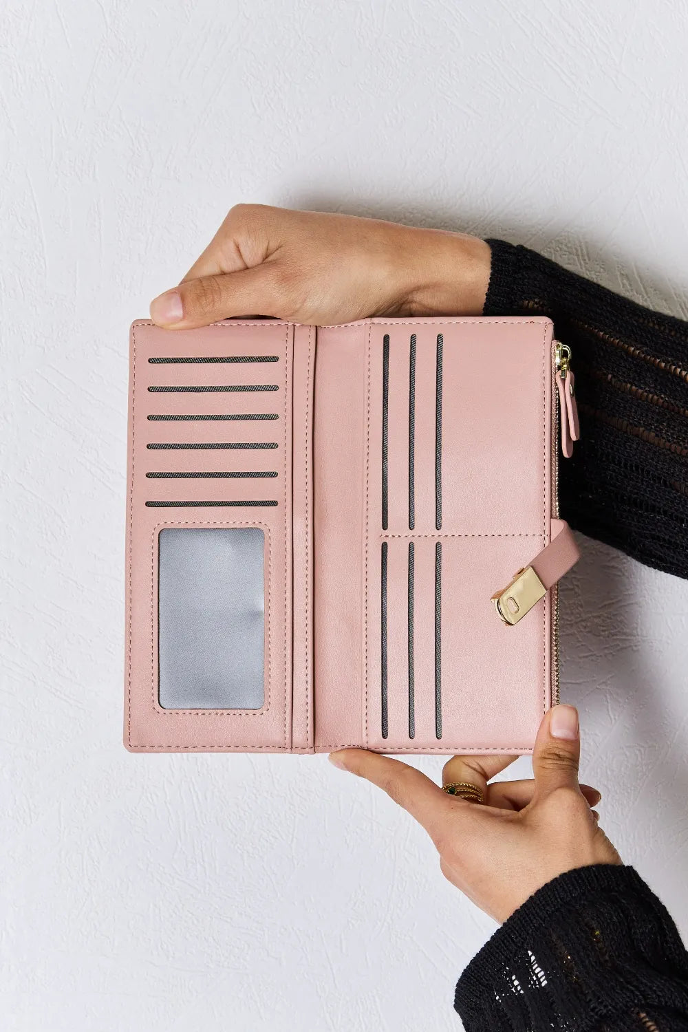 David Jones Texture PU Leather Wallet - Fashorio