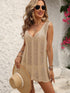 V-Neck Sleeveless Cover-Up - Fashorio