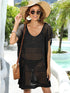 Crochet Knit Beach Cover Up Dress - Fashorio