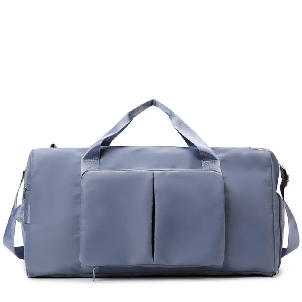 Wet and Dry Separation Travel Bag Dusty Blue One Size - Fashorio
