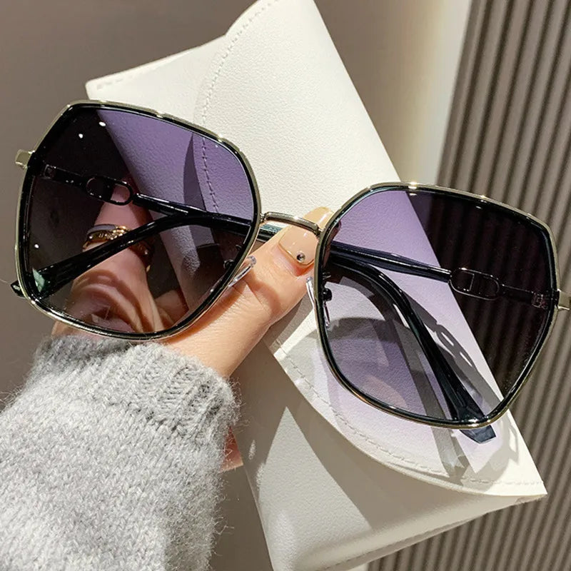 Square Frame Fashion Sunglasses styleC One Size - Fashorio