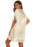 Bohemian Crochet Trim Beach Cover Up Dress - Fashorio