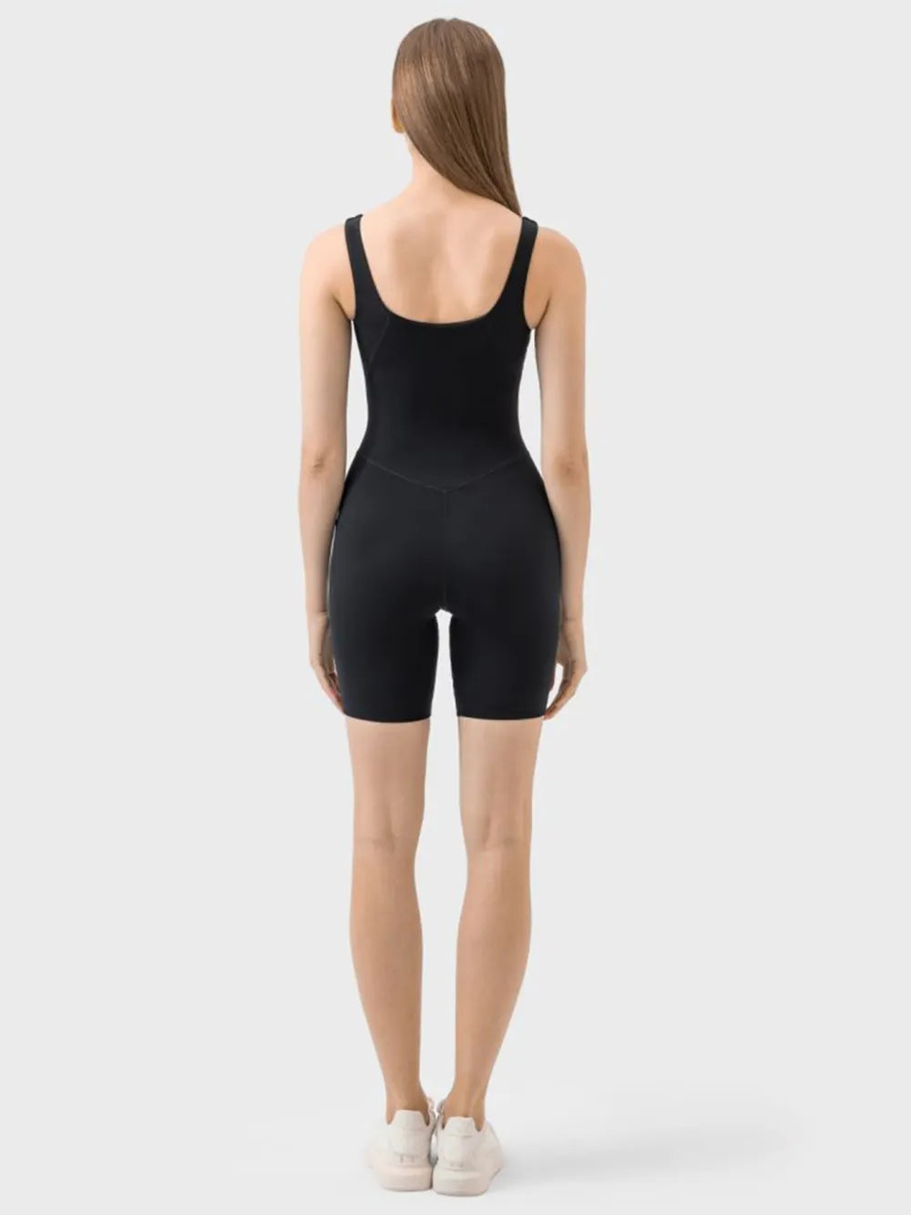 Millennia Wide Strap Active Romper - Fashorio