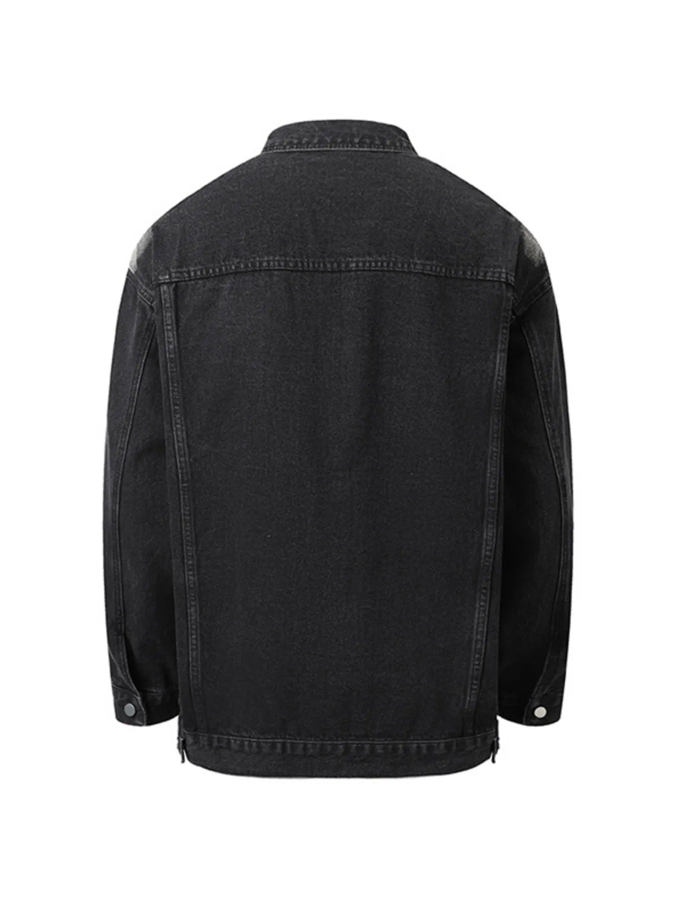 Men's Button Up Long Sleeve Denim Jacket - Fashorio