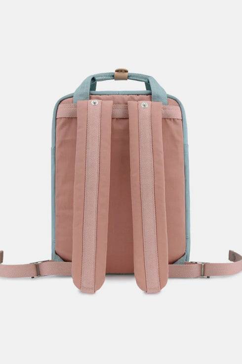 Himawari Contrast Waterproof Nylon Backpack Bag - Fashorio