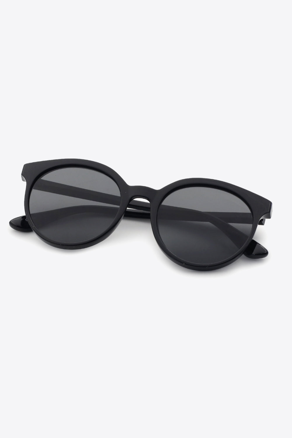 Round Full Rim Polycarbonate Frame Sunglasses - Fashorio