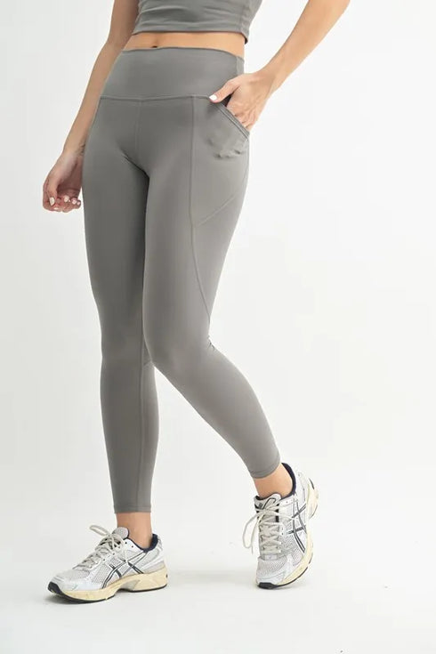 MONO B Venice Cloud Light Sculpt High-Waisted Leggings - Fashorio