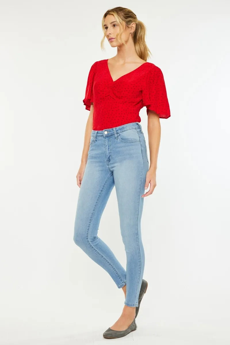 Kancan High Rise Super Skinny Jeans - Fashorio