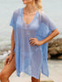 Side Tied V-Neck Cover-Up - Fashorio