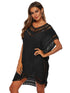 Bohemian Crochet Trim Beach Cover Up Dress - Fashorio