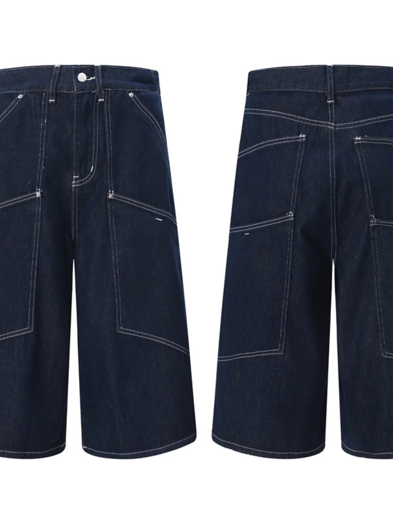 Men's Wash Cargo Denim Shorts - Fashorio