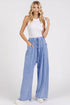 Mittoshop Mineral Wash Elastic Waist Baarrel Leg Baggy Pants - Fashorio