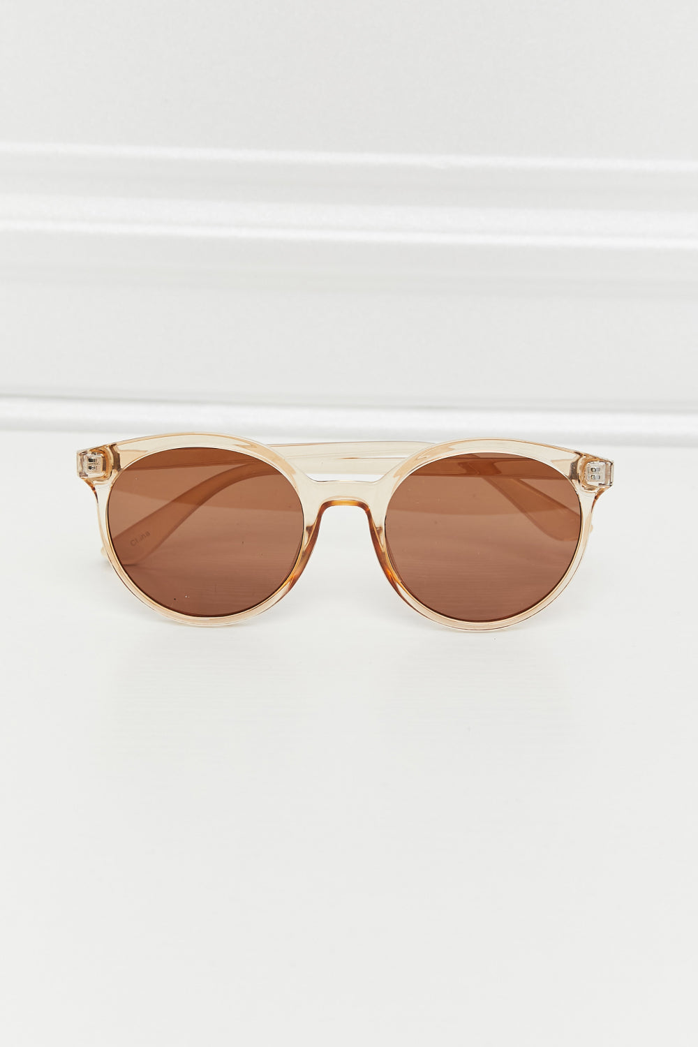 Round Full Rim Polycarbonate Frame Sunglasses - Fashorio