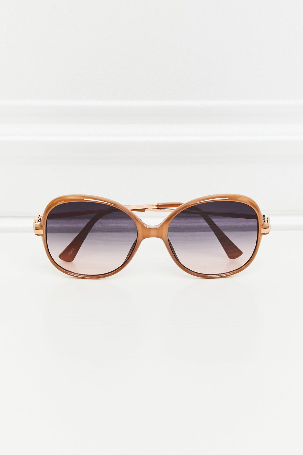 Metal-Plastic Hybrid Full Rim Sunglasses - Fashorio