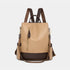 PU Leather Backpack Bag Tan One Size - Fashorio