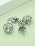 1 Carat Moissanite 925 Sterling Silver Earrings - Fashorio