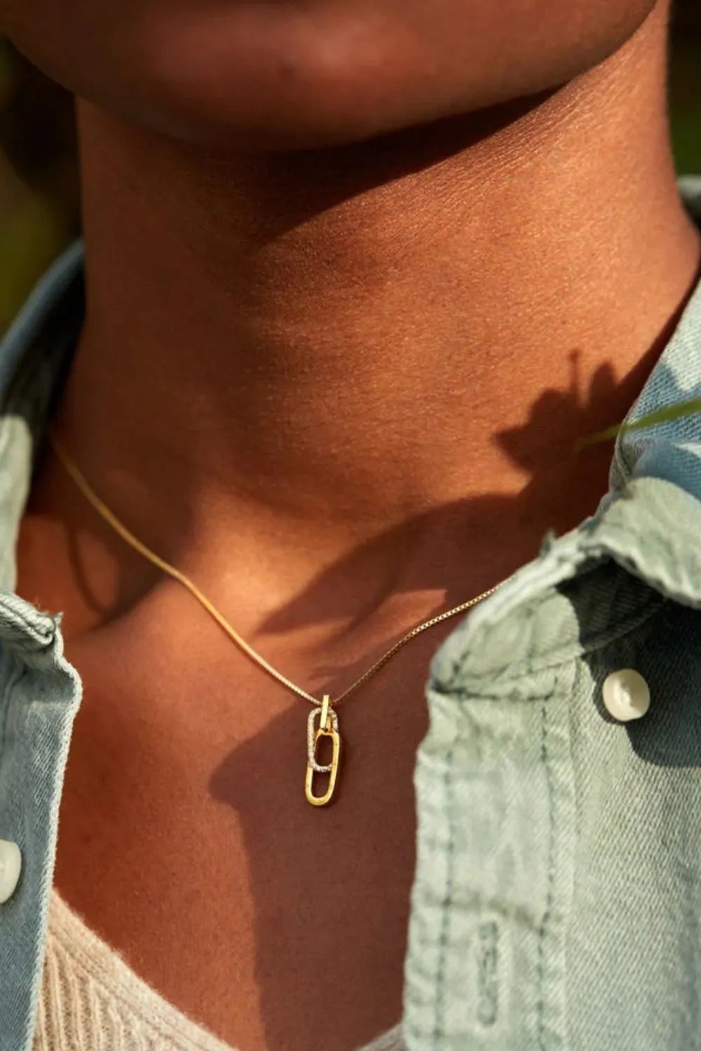 925 Sterling Silver Inland Zircon Necklace - Fashorio