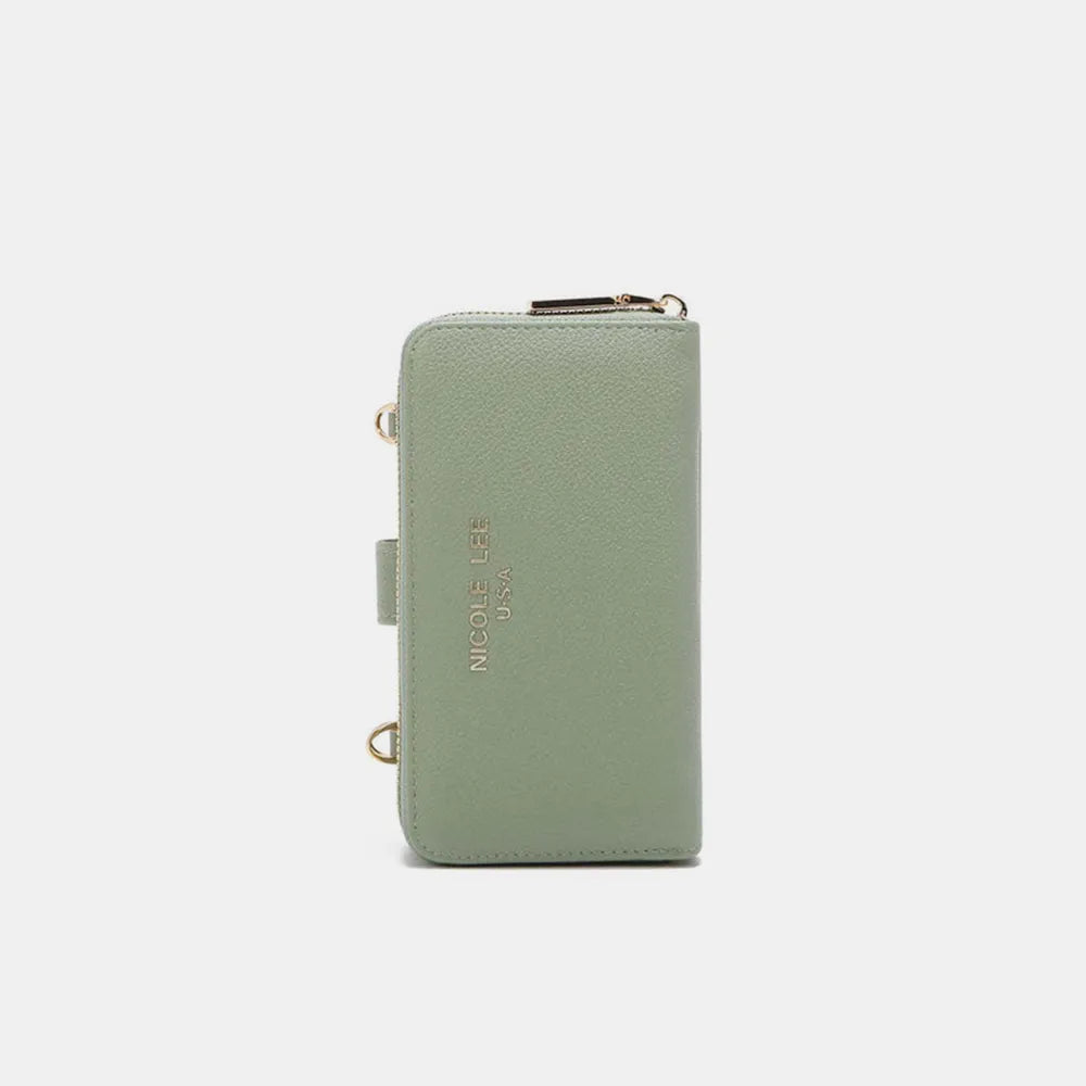 Nicole Lee USA 2 Piece Phone Case Crossbody Wallet - Fashorio