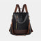 PU Leather Backpack Bag Black One Size - Fashorio