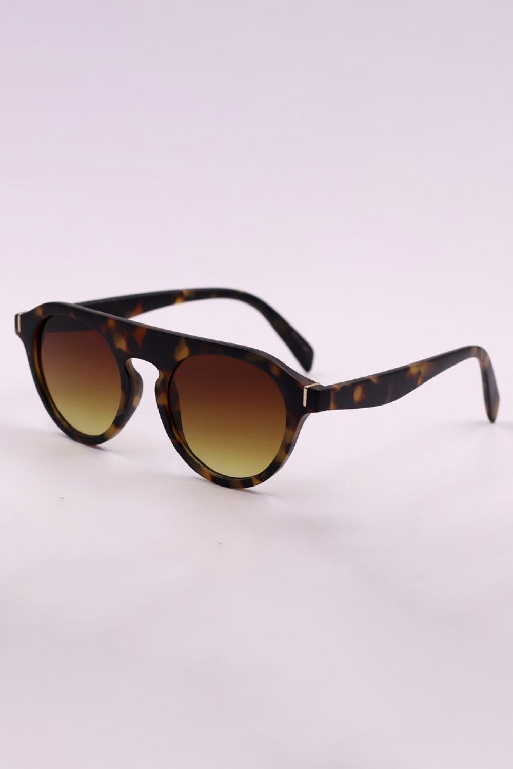 3-Piece Round Polycarbonate Full Rim Sunglasses - Fashorio