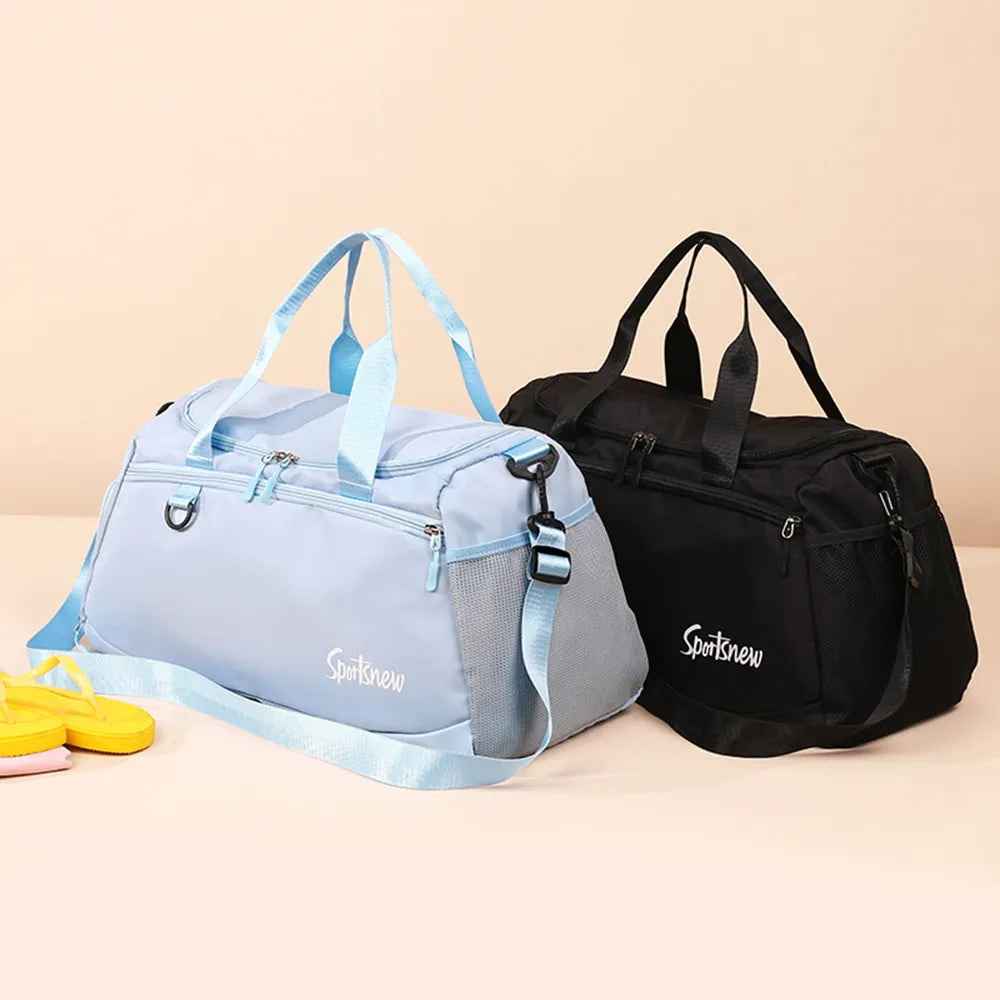 Multi Pockets Nylon Travel Bag - Fashorio
