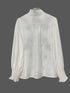 Embroidered Long Sleeve Blouse - Fashorio