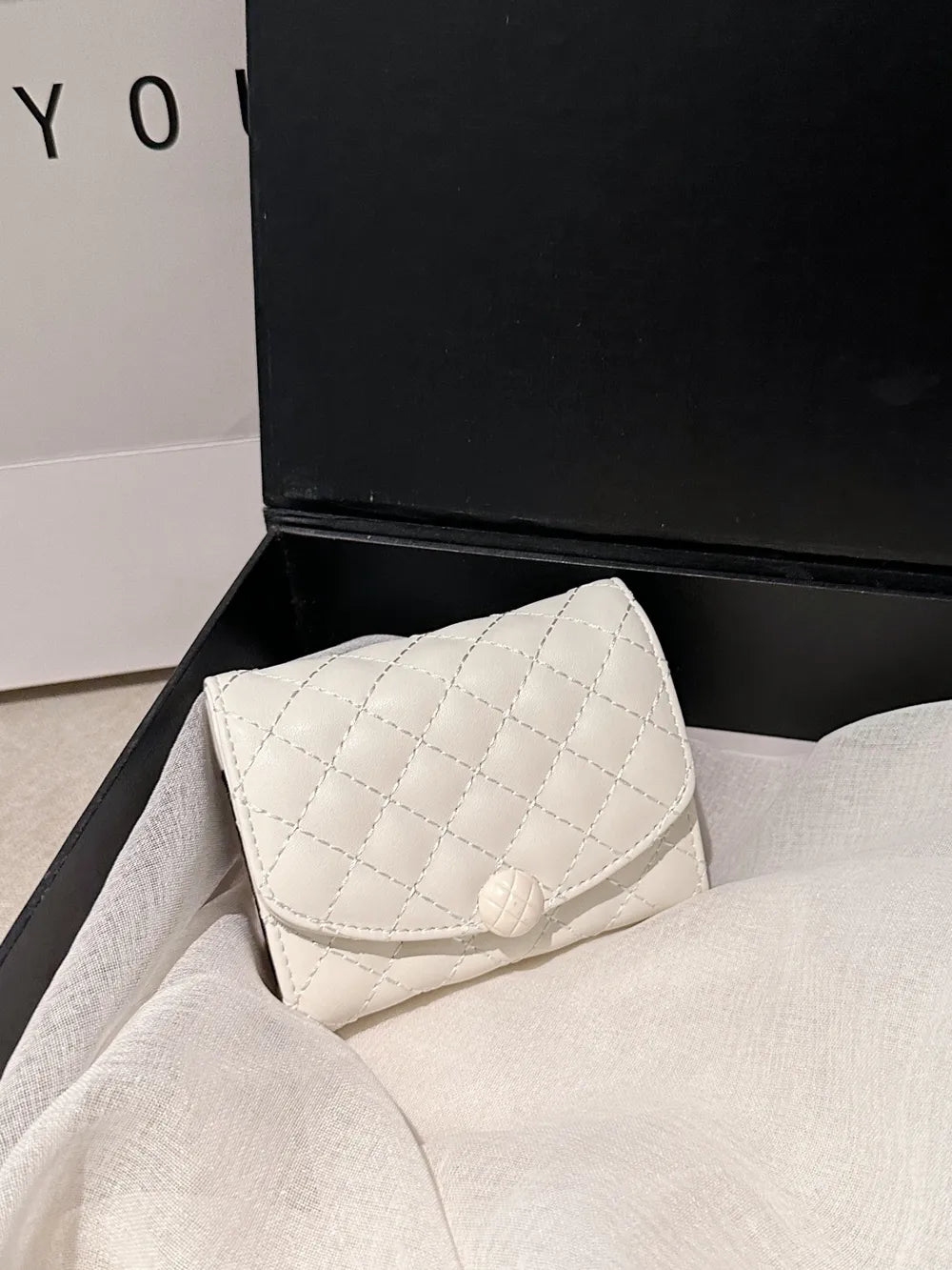 PU Leather Solid Color Wallet - Fashorio