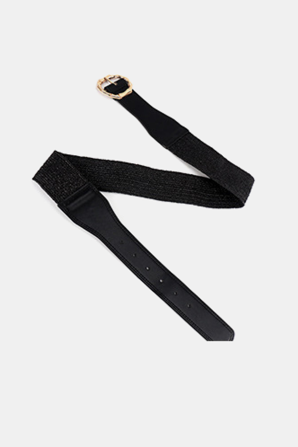 Alloy Buckle Braided Belt - Fashorio