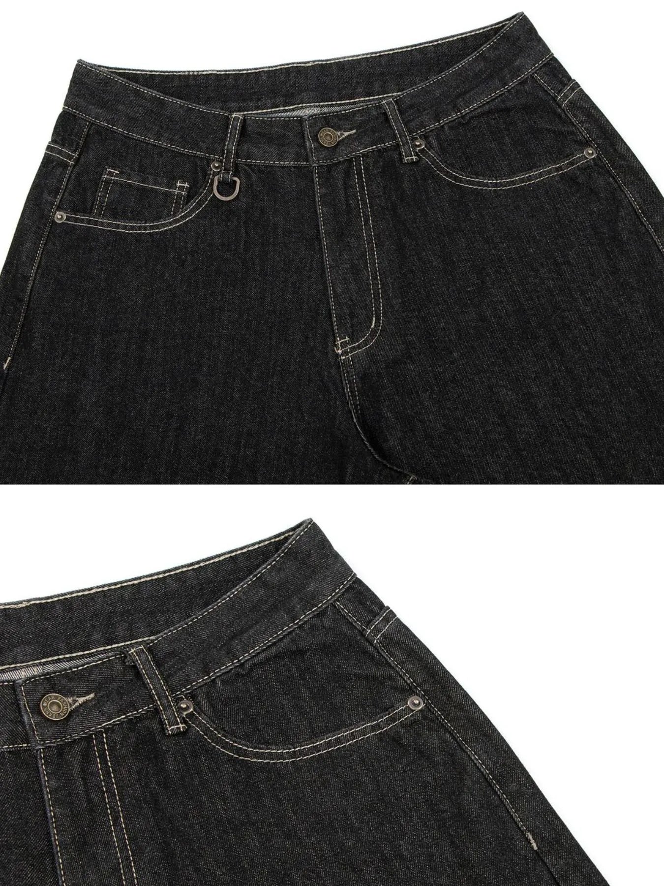 Men's Pocketed Loose Fit Denim Shorts - Fashorio