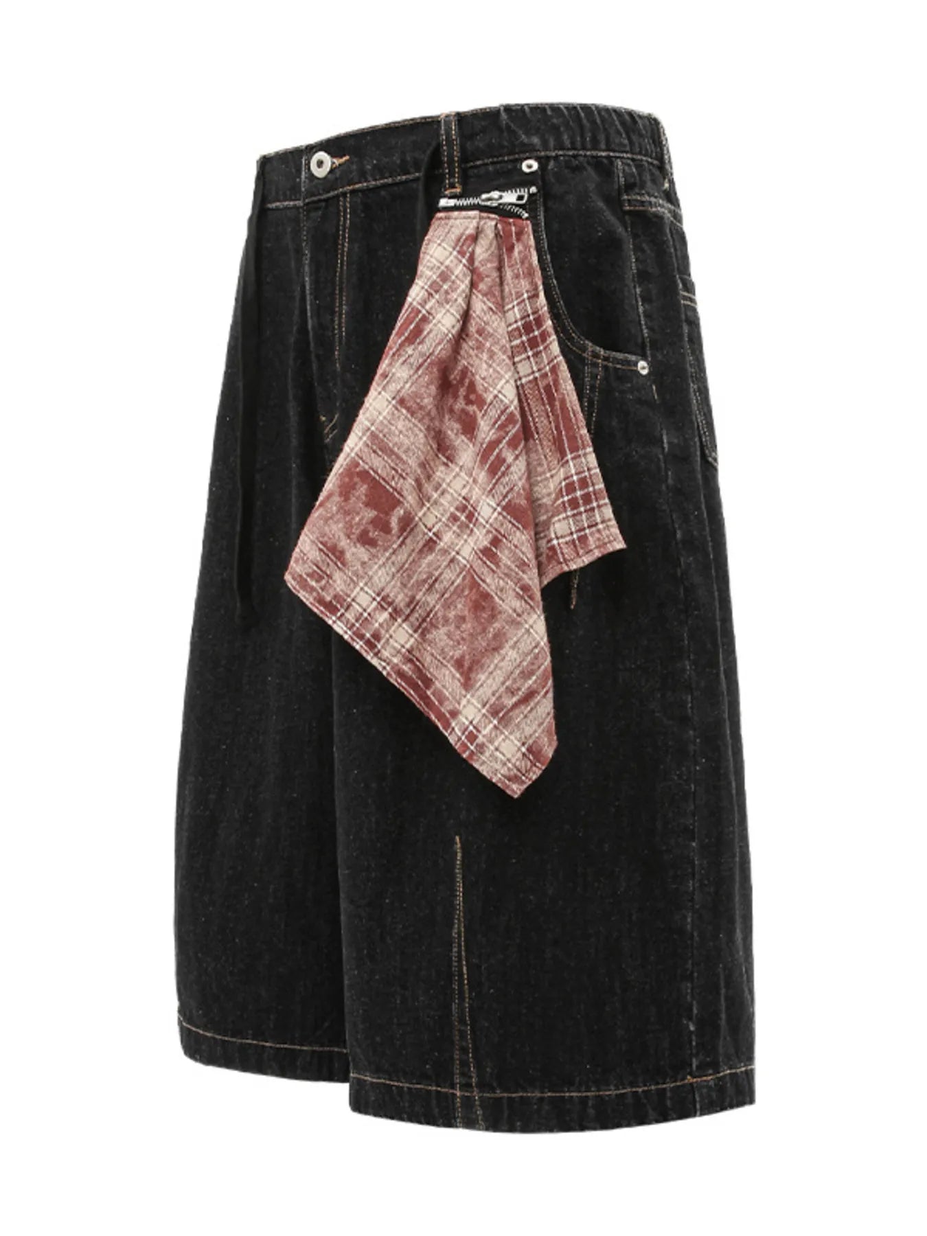 Men's Loose Fit Denim Shorts - Fashorio