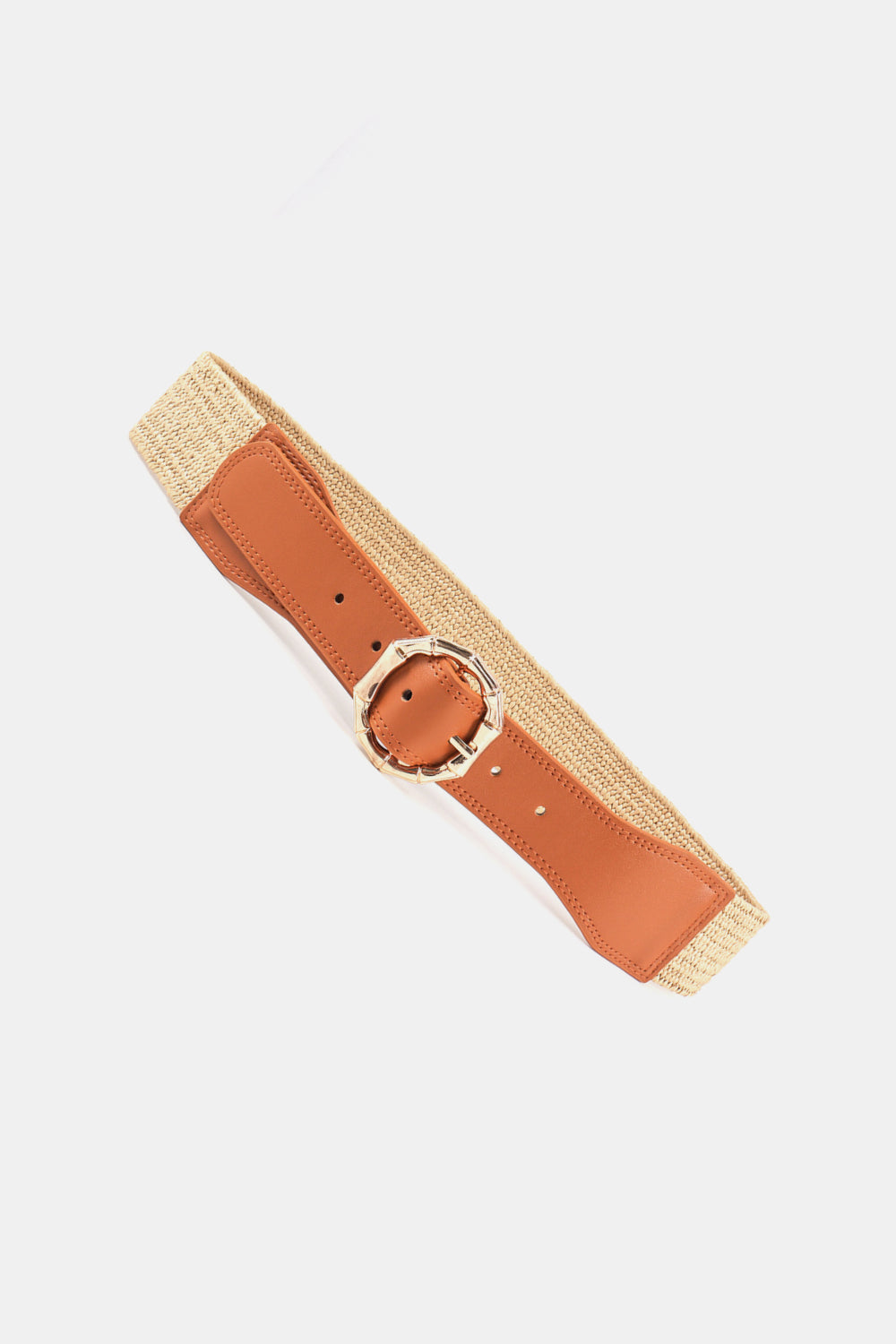 Alloy Buckle Braided Belt - Fashorio