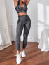 Sport Tank and Leggings Set Charcoal - Fashorio