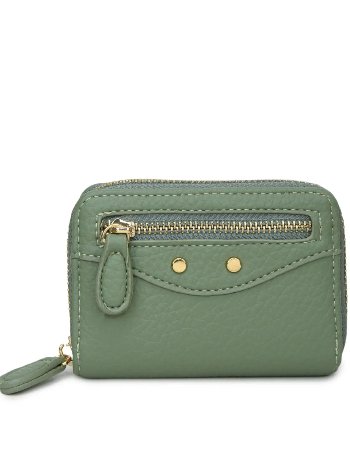 PU Leather Solid Color Card Case - Fashorio