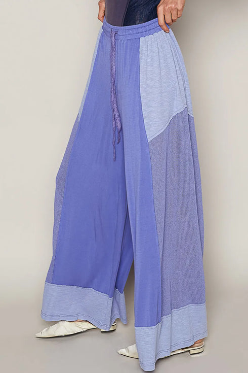 POL Drawstring Wide Leg Pants - Fashorio