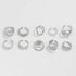 10-Piece Alloy Geometric Ring - Fashorio