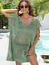 Crochet Knit Beach Cover Up Dress - Fashorio