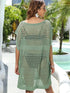 Crochet Knit Beach Cover Up Dress - Fashorio