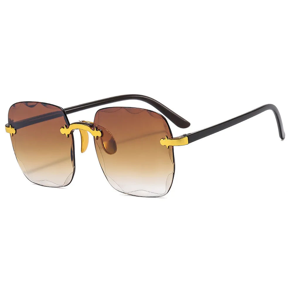 Square Gradient Sunglasses styleB One Size - Fashorio