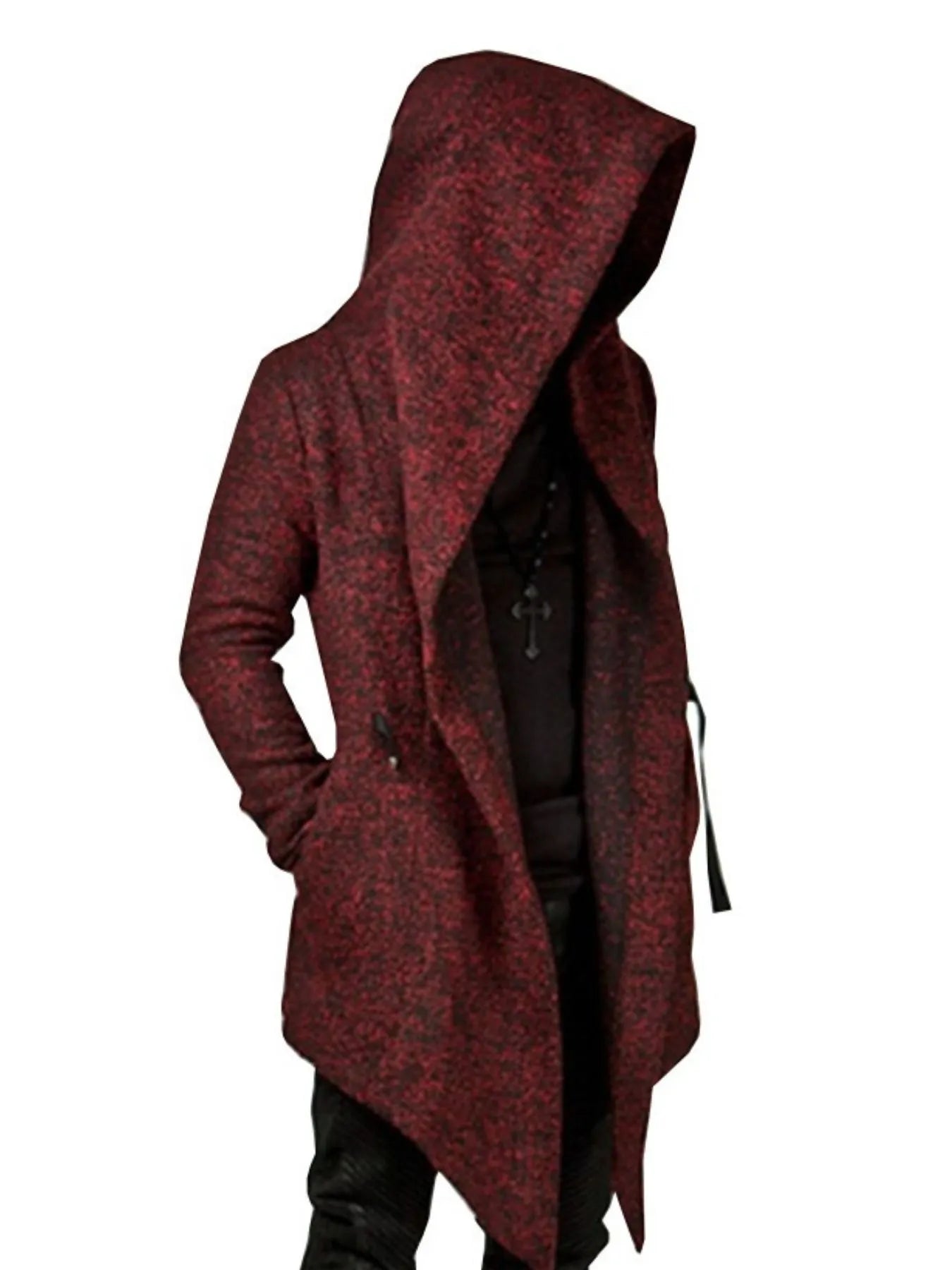 Men's Plus Size Long Sleeve Hooded Coat - Fashorio