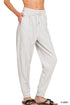 Zenana Drawstring Sweatpants with Pockets H GREY - Fashorio