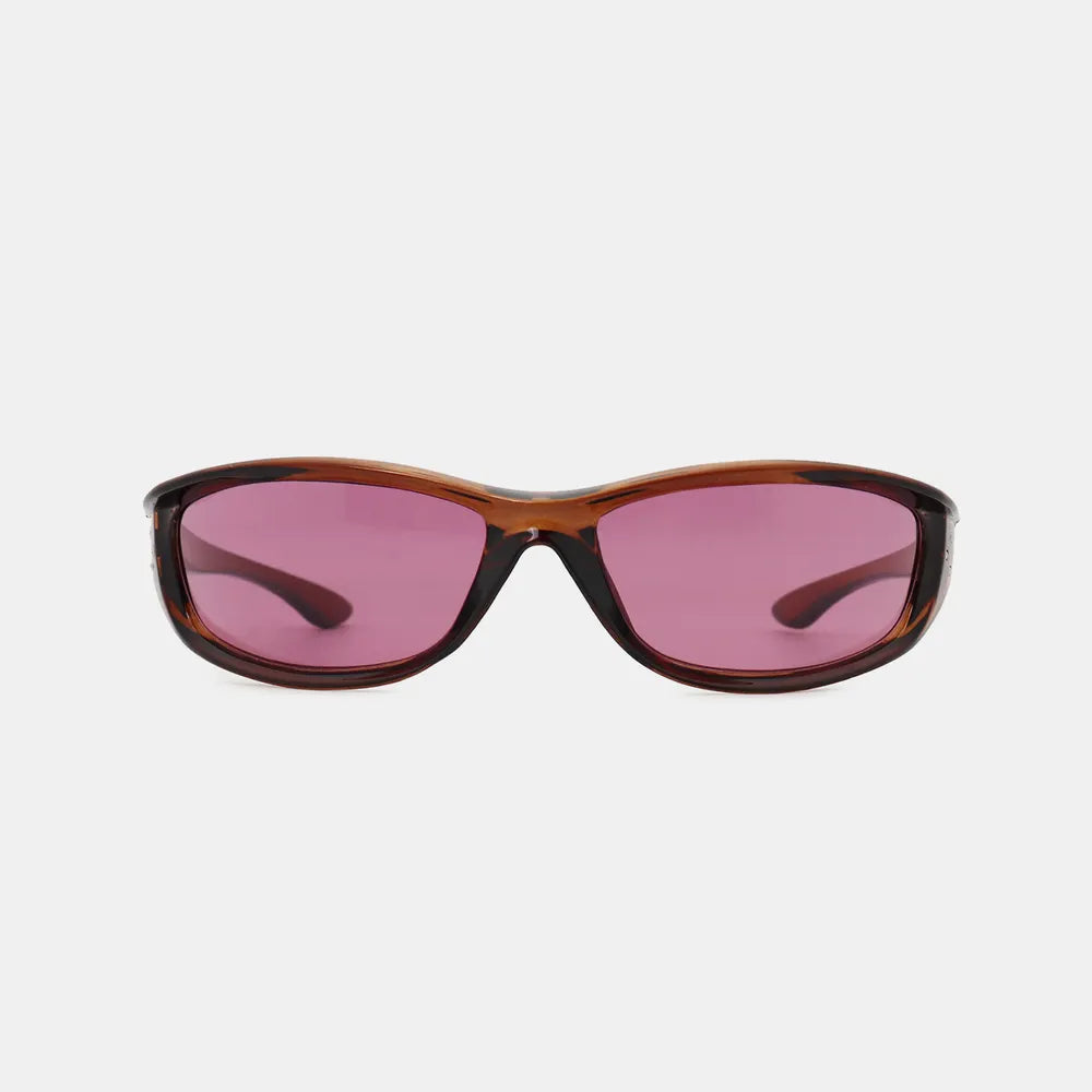 Polycarbonate Frame Rectangle Sunglasses - Fashorio